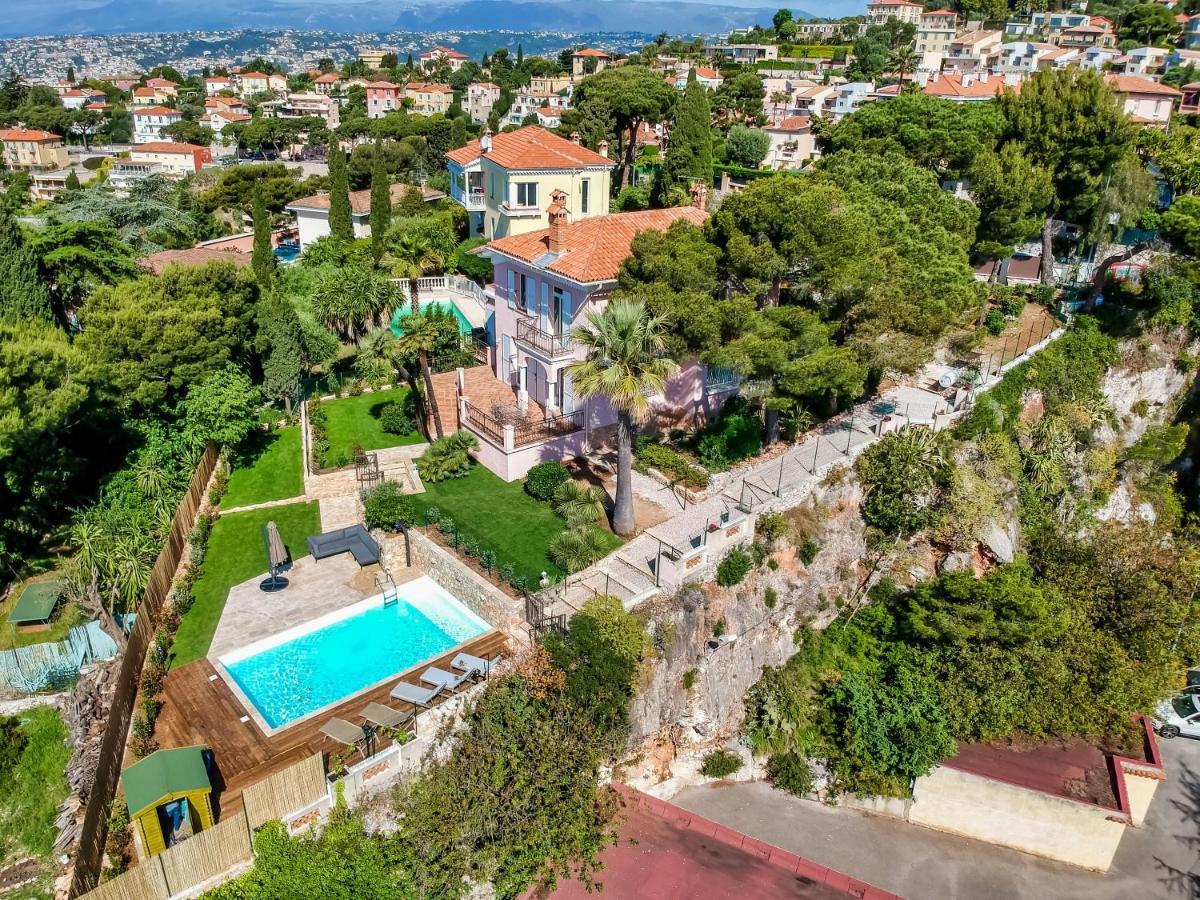 Stunning Seaview Villa. Villefranche Sur Mer Villefranche-sur-Mer Exterior foto